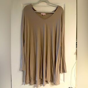 Pink Lily Beige/Taupe Dress